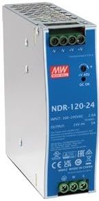 LevelOne - POW-2442 - Voeding - Zilver - Blauw - 24VDC 120W