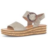 Gabor - Sandalen - Beige - Suède