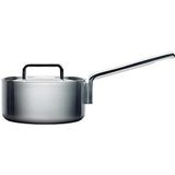 iittala Steelpan met deksel 18 cm - Tools assortiment voor professioneel koken en serveren - hoogwaardig roestvrij staal