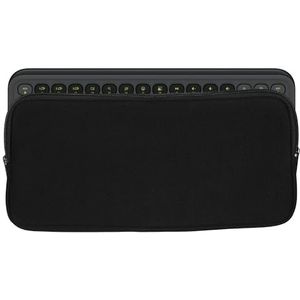 kwmobile - Toetsenbord Hoes - Zwart - Compatibel met Logitech POP ICON KEYS - Neopreen Keyboard Beschermhoes