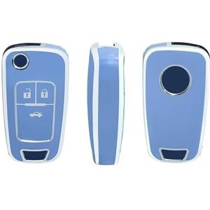 Autosleutel Hoesje TPU Auto Opvouwbare Sleutel Case Cover Voor Cruze Voor Aveo Voor Trax Voor Zeil Voor Malibu Voor Captiva Autosleutel beschermhoes(3)