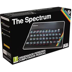 Retro Games - The Spectrum - Retroconsole - Zwart - HDMI