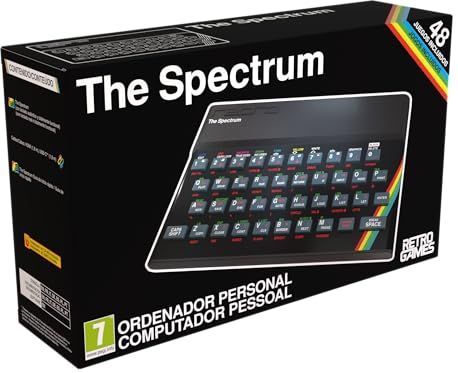 Retro Games - The Spectrum - Retroconsole - Zwart - HDMI