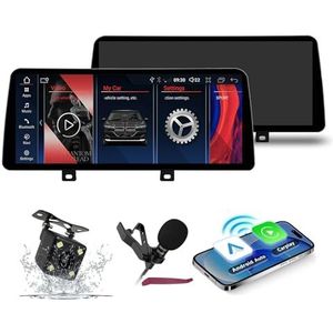Android 14 Autoradio Navi voor B-MW 3 / 4Series F30 F31 F32 F33 F34 F36 (2011-2021) 12.3 ""Screen Car Multimedia Player met Carplay GPS BT5.0 HIFI FM 5G-WiFi SWC DSP MIC,8g+256g,12.3