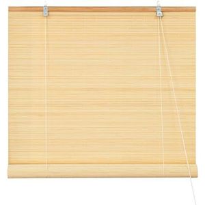 Retro bamboe rolgordijn, jaloezieën, 50-140 cm breed, vouwgordijn