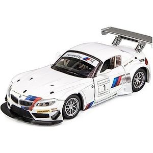 1:24 Voor BMW 3.0CSL/HommageR/M4/M6/Z4 Legering Model Auto Speelgoed Diecasts Metal Casting Geluid En Licht Auto Speelgoed Voor Kinderen Voertuig (Color : L, Size : With box)