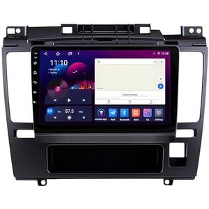 Android 13 GPS Navigation Stereo voor Nissan Tiida 2005-2010 9 Inch 2 Din Car Stereo Radio met CarPlay AHD Omgekeerd beeld Bedieningselementen op het stuur Bluetooth(S1 1G+32G)