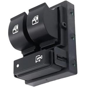 NANGAEBPPW Voor Peugeot Boxer II 2006-2016 2009 2010 2011 2012 2013 2014 735421419 735487419 Auto Auto Venster Triple Switch Knop(735487419)