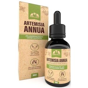 Premium Artemisia Annua 50 ml • 100% zuiver natuurproduct • origineel eenjarige bijvoet • alcoholvrij • verse oogst met de hand verwerkt • door Duits familiebedrijf
