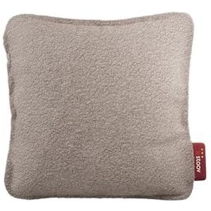 STOOV Ploov³ - Warmtekussen - Draadloos - Infrarood warmtetechniek - Plus batterij met tot 4 uur draadloze warmte - 45x45 cm - Woolly Soft Beige