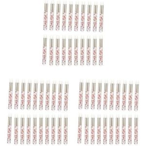 3 set 20 Stuks Lash Shampoo Borstels Cosmetische Lash Cleaner Peel Off Remover Tool Rood, Rood Goud