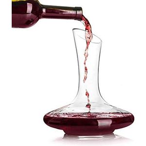 Kristal Rode Wijnkaraf - 100% Hand Geblazen Loodvrij Kristal Glas Rode Wijnkaraf Wijn Gift