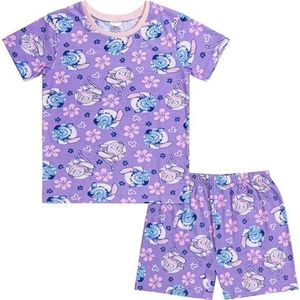 Disney Lilo & Stitch meisjespyjama, Stitch & Angel korte pyjama's, cadeaus voor meisjes, Lila, 6-7 jaar