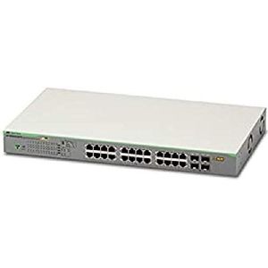 AT-GS950/28PS-50 Switch Layer 2 Gigabit WebSmart - 24x 10/100/1000T PoE+ | 4 x SFP - 185W PoE budget - Internal PSU