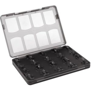 OSTENT 20 in 1 Game Geheugenkaarthouder Case Opbergdoos voor Sony PS Vita PSV 1000/2000 Kleur Zwart