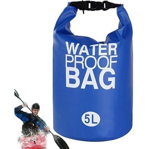Drybag voor varen | Roll Top Emmer Waterdichte PVC Zak Organizer - Zomerbenodigdheden voor vissen, wandelen, drijven, kamperen, kajakken, varen Ccache
