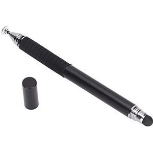 Stylus, comfortabele grip Capacitieve styluspen Vormontwerp Hoge gevoeligheid voor thuis voor smartphone voor tabletcomputer(zwart)