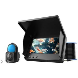 Onderwaterviscamera met digitale zoom, 5 inch scherm, 5000 mAh, 15 m/30 m infrarood wintervisserscamera voor zee-, meer-, boot- en kajakvissen(4.3 INCH 30M)