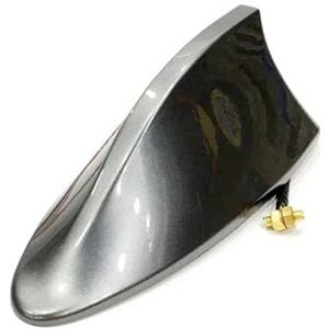 Audio- & videoantennes voor auto Auto haaienvin antenne cover basis vervangende radio signaal antennes dak exterieur accessoires decoratie Auto-antenne(Gray)