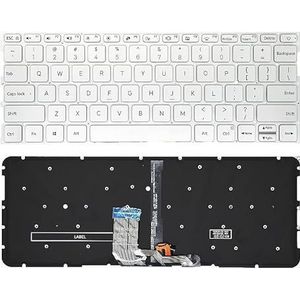 US/Engels laptoptoetsenbord met achtergrondverlichting voor Xiaomi Mi air12.5 13.3 161201 TM1607 161301 TM1704 TM1703 TM1604 TM1613R(TM1704 TM1703 Silver)