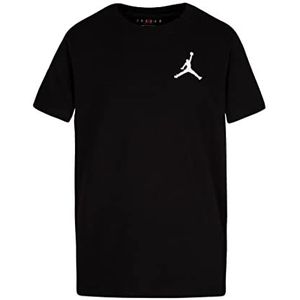 Nike Jordan Jumpamn Air EMB T-shirt met korte mouwen voor kinderen, zwart