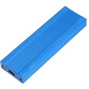 M.2-behuizing, 10 Gbps LED-indicator Aluminiumlegering USB 3.1 SSD-behuizing voor 2280 Mm (Blauw)