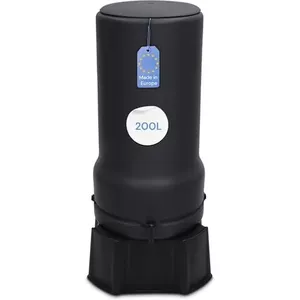Regenton 200 Liter met grote pomp