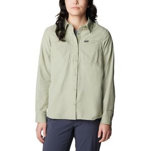 Columbia Women's Silver Ridge 3.0 EUR Long Sleeve, Long Sleeve Shirt, Safari, XXL
