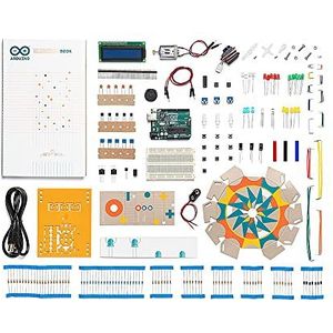 Official Arduino Starter Kit [K000007-A] (English Project Book) – Compleet pakket voor beginners, inclusief Arduino-bord, componenten en Engels projectboek, ideaal voor elektronica en programmeren.