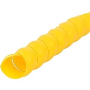 Spiraalvormige slangkabelbeschermer, 5 meter flexibele kabelhuls, buisbeschermer, 14 mm-35 mm wikkeldraadorganizer(Yellow,ID 35mm)