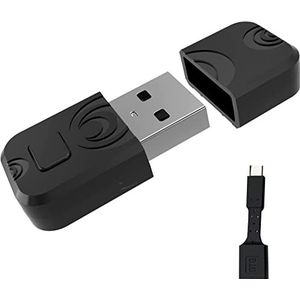 AOJAKI PS4 Controller Adapter voor PC, PS5 Controller Adapter voor PC/Android TV Box/Tesla/Steam, Compatibel met Officiële PS4/PS5/Switch Pro Controller