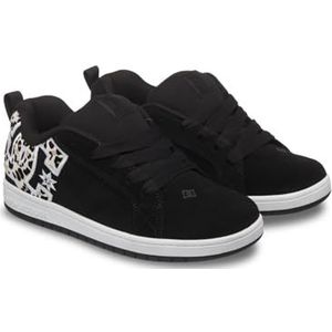 DC - Tennisschoenen - Zwart - Leer/Nubuckleer/Suède