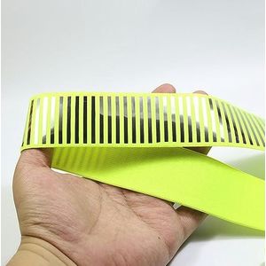 Elastische banden voor naaien, Fluorescerende spa-elastische banden for kleding 25~50 mm elastisch lint DIY naaiaccessoires rubberen band elastische banden for fit-goud (Color : Maroon)