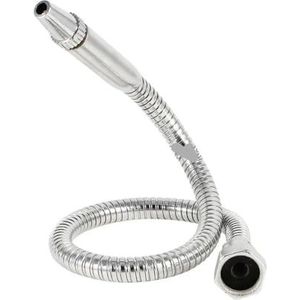 Metalen flexibele water-oliekoelbuis, Flexibele metalen water-oliekoelbuis koelvloeistofslang(3/8 Female 500mm)