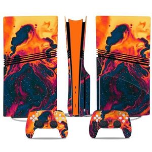 Voor PS5 PRO Skin Digital Edition Console En Controller Vinyl Cover Skins Wraps Krasbestendig, Compatibel Met Voor PS5 Digital Edition Pro 45271 Geen Schuimvorming Bubbelvrij