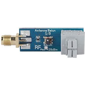 Balun One Nine 1:9 HF-antenne Volledig Gemonteerd Laag Invoegverlies Tiny HF-antenne voor Ham It Up, SMA-uitgang, 45 * 18 * 18mm/1.77 * 0.71 * 0.71inch