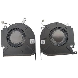 Laptop Cooling CPU GPU Fan For HP for OMEN 16-K 16-N 16T-K 16-K0013DX TPN-Q281 N18099-001 N18100-001 ND8CC00-21J22 21J23 DC12V(DC12V CPU GPU fan)