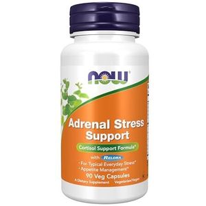 Now Foods - Bijnier Stress Ondersteuning - 90 Plantaardige Capsules