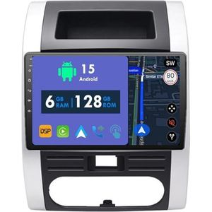 RoverOne Autoradio GPS voor Nissan X-Trail Xtrail 2008 2009 2010 2011 2012 Carplay Android Auto Stereo Hoofdeenheid Bluetooth WiFi Radio Speler Sat Navigatie