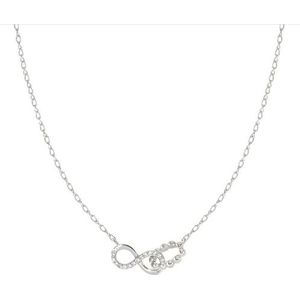 Nomination women's necklace in 925 silver with infinity and stones 240504/006