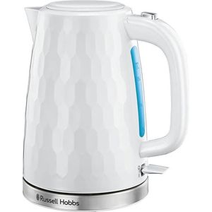 Russell Hobbs 26050-70 kettle `Honeycomb`, 1,7 Liter white