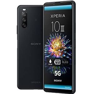 Sony Xperia 10 III 15,2 cm (6") Hybride Dual SIM Android 11 5G USB Type-C 6 GB 128 GB 4500 mAh Zwart