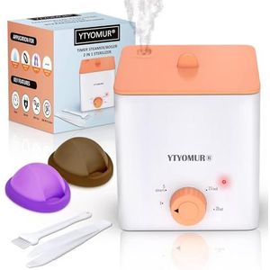 Menstruatieschijf met sterilisator - Sterilisator voor menstruatiecups, Herbruikbare menstruatieschijf, Menstruatiecups, Menstruatiecupset (Sterilisator + Schijf)