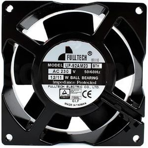 High-Performance 92mm AC Fan - 230V, 12/11W, Ultra Quiet, Durable Design