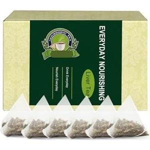 Theezakjes | Leverondersteuning, Verlichting Van Oogvermoeidheid En Lichaamsdetox | Natuurlijke Kruidenmix(1PCS)