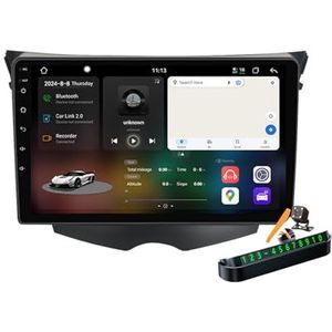 Y400s,Auto Stereo Android 14.0 Radio Sat Nav voor Veloster FS 2011-2017 GPS Navi 9'' Cartablet Multimedia Video Player FM BT Ontvanger met Carplay 4G 5G WiFi DSP SWC