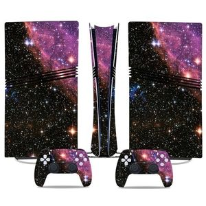 Voor PS5 PRO Skin Digital Edition Console En Controller Vinyl Cover Skins Wraps Krasbestendig, Compatibel Met Voor PS5 Digital Edition Pro 08005 Geen Schuimvorming Bubbelvrij