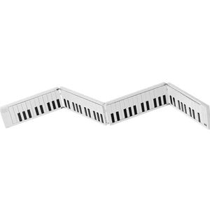 elektronisch toetsenbor 88 Toetsen Opvouwbare Elektronische Piano Draagbaar Toetsenbord 128 Tonen Ritme 30 Demoliedjes Ingebouwd Met Sustainpedaal