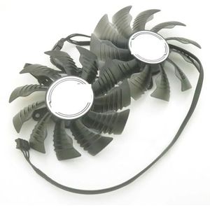 PLA09215S12H DC12V 0.55A 87mm 82mm For Gigabyte for RTX3060 RTX3060ti RTX3070 RTX3080 RTX3090 for GANING OC Graphics Card Cooling Fan(PLA09215S12H-2pcs)