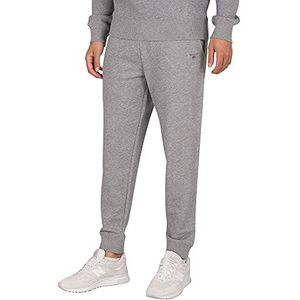 GANT Heren joggingbroek met elastische tailleband nachtblauw, gemengd grijs, XL